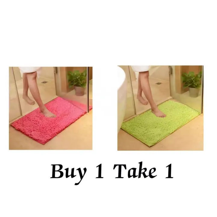 ( Buy 1 Take 1 ) Microfiber Door Mat Lazada PH