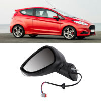 กระจกมองข้างพับกระจกมองข้างพร้อมไฟเลี้ยวสำหรับ Ford Fiesta Mk7 08-12 011GCS3795