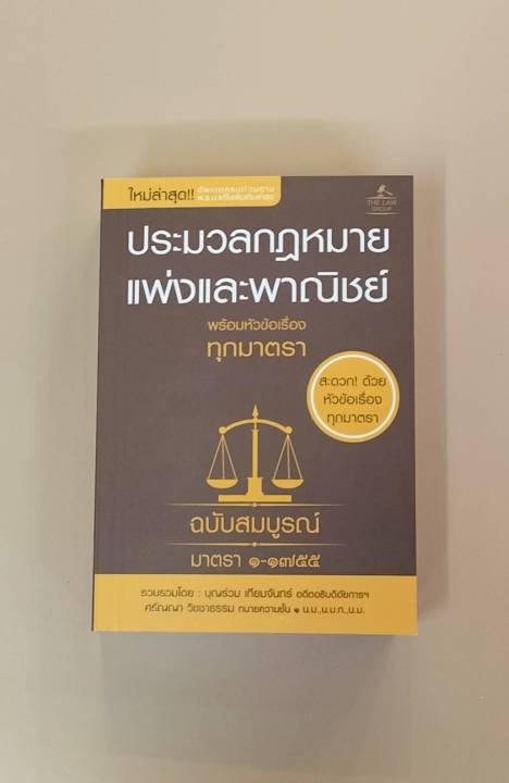 inspal-หนังสือ-ประมวลกฎหมายแพ่งและพาณิชย์-พร้อมหัวข้อเรื่องทุกมาตรา-ฉบับสมบูรณ์-เล่มเล็ก