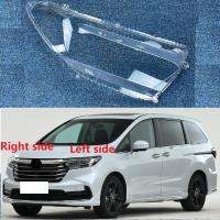 ไฟหน้ารถฝาครอบ Lampu Depan Mobil เลนส์สำหรับ Honda Odyssey 2022 2023ไฟติดศีรษะพลาสติกเลนส์ใสโคมไฟกรอบแก้ว