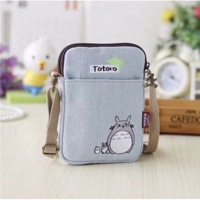 READY STOCK TOTORO HANDPHONE POUCH MINI SLING BAG WRISTLETS 2