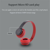 9D HIFI Stereo Foldable Wireless Headphones For mobile xiaomi iphone sumsamg tablet Bluetooth Headset with mic support SD card