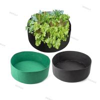 Round Plant Grow Bag Flower Pots Vegetable Planter No-woven Fabric Garden Growing Tools Gardening Bags Vegs Pot WDAGTH