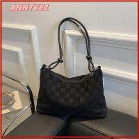 ANNTYE1 สีทึบทึบ กระเป๋าแบบสะพายไหล่ จุได้มาก กระเป๋าถือแบบถือ ลำลองแบบสบายๆ สลิงกระเป๋าถุง ผู้หญิงผู้หญิงผู้หญิง