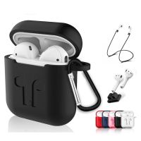 Soft Silicone Airpods Air Pods Shockproof Earphone Cover for airpods pro 1 2 Headset Accessories