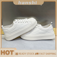 hanshi [2023 new HOT FASHION] lazlook รองเท้าสนีกเกอร์ผู้หญิงระบายอากาศพื้นหนาสไตล์นักศึกษาแฟชั่น