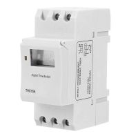 2X THC15A Digital Timer Switch Programmable Electronic Time Control Switch Time Delay Switch DIN Rail AC220-240V