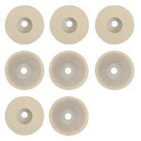 Pack of 8 Angle Grinder Wool Buffing Disc, 100Mm Wool Buffing Polishing Disc Pad, Felt Polishing Pads