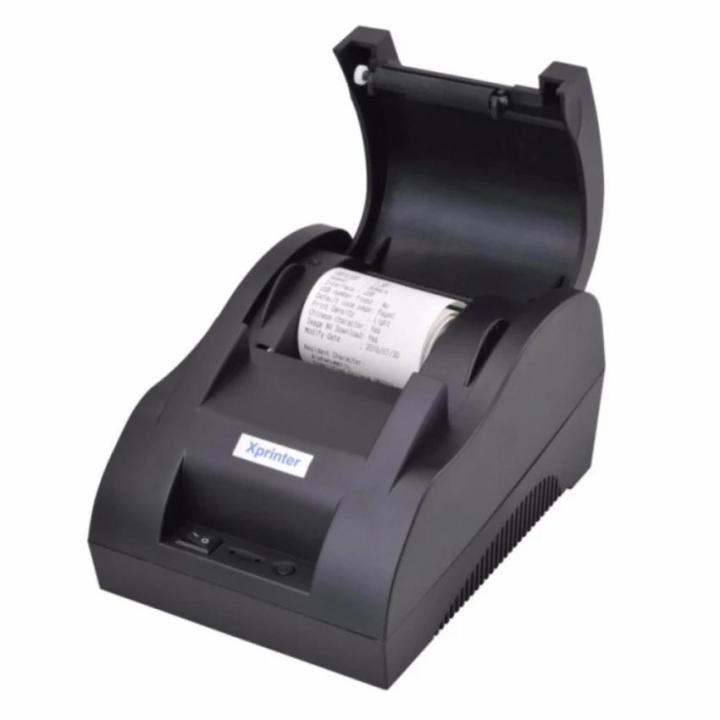 xprinter-เครื่องพิมพ์ใบเสร็จ-ใบปะหน้า-รุ่น-xp-58iih-รองรับการเชื่อมต่อ-usb-bluetooth-แม่ค้าออนไลน์ใช้กับมือถือได้ทุกระบบ-ฟรีกระดาษ-4-ม้วน