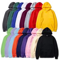 Hoodies Sweatshirts Men Woman Fashion Black White 17 Solid Color Autumn Winter Fleece Warm Hip Hop Hoody Male Brand Casual Tops