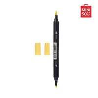 MINISO ปากกา สีสัน ปากกาสองหัว Water Soluble Double Headed Colored Pen