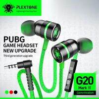 Plextone G20 หูฟังเกมมิ่ง Jedi ของแท้ พร้อมไมโครโฟน เบสโลหะ ปลั๊ก 3.5 มม. โหมด Richbass &amp; Oracle