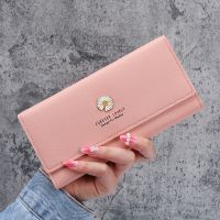New Leather Women Wallets Hasp Lady Moneybags Zipper Coin Purse Woman Envelope Wallet Money Cards ID Holder Purses Pocket Wallets