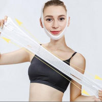 Breathable V Face Cheek Lift Up Band Face Thin Reduce Double Chin V-Line Shaping Bandage Anti Wrinkle Tension Firming Belt