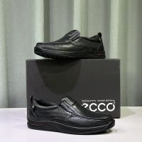 Original Ecco Mens outdoors Fashion Casual shoes work shoes leather shoes XMD70107