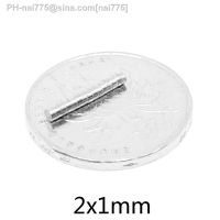 100 10000PCS 2x1 Small Round Magnet 2x1mm Neodymium Powerful Magnetic 2x1mm Permanent NdFeB Strong Magnet 2x1 mini Disc magnet