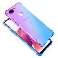 ดีไซน์ใหม่เคสโทรศัพท์สำหรับสาวเด็กชายสำหรับ OPPO F9 A7X F9Pro เคสไล่ระดับสีครอบ TPU นุ่มซิลิโคนเคสโทรศัพท์ S ปกหลังถุงลมรับแรงกระแทกปลอก