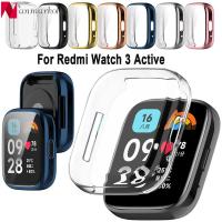 ANMARKOHG อุปกรณ์เสริมเคส TPU คลุมทั้งหมดเคสห่อหุ้มปกป้องหน้าจอสำหรับ Redmi Watch 3 Active