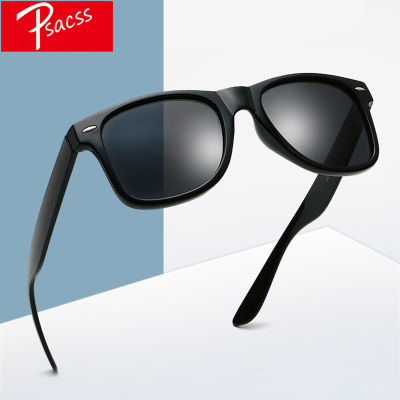 Psacss Classic Square Polarized Sunglasses Men Women Vintage High Quality Brand Designer Male Fashion Retro Sun Glasses UV400 Cycling Sunglasses
