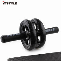 No Noise Abdominal Wheel Ab Roller With Mat For Gym Exercise Fitness Equipment