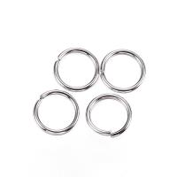 5000pc 304 Stainless Steel Jump Rings Open Jump Rings Stainless Steel Color 24 Gauge 4x0.5mm Inner Diameter: 3mm