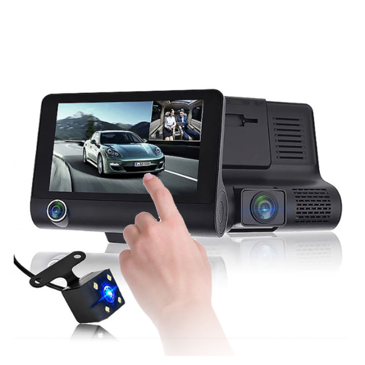 car-camera-กล้องติดรถยนต์-3กล้องที่คุ้มค่าที่สุด-รุ่นใหม่ล่าสุดจอ-lcd-4-นิ้ว-คมชัด-full-hd-1080p-ชัดทั้งกลางวันกลางคืน-ประกัน-1-ปี