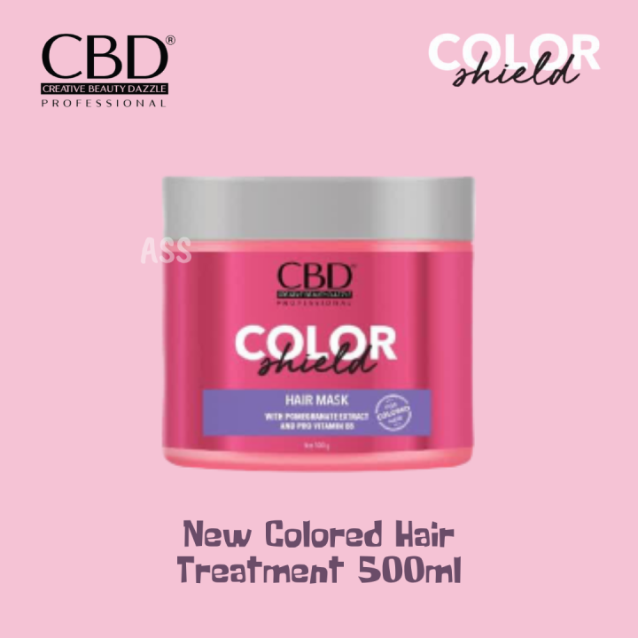 New Hair Mask CBD Color Shield 500gr Masker Rambut Berwarna