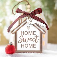 Wooden Christmas Pendant Merry Christmas Decor For Home 2023 Navidad Ornaments Christmas Tree Decor Xmas Gifts New Year 2024 Christmas Ornaments