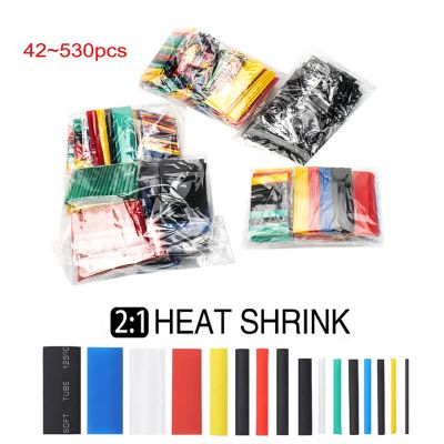 【cw】 42 530pcsThermoresistant Tube Shrink Wrapping KIT Shrinking Tubing Assorted Pack Wire Cable Insulation Sleeve 【hot】 !