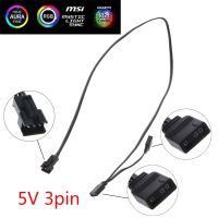 3PIN RGBW RGB สายต่อขยายสายไฟสำหรับ AURA AS-US/MSI เมนบอร์ด Splitter RGBW RGB LED Strip Light