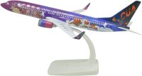 1:400 Standard Edition B737-800 China United Airlines Qing Yang Without Landing Gear Metal Airplane Model Plane Toy Plane Model