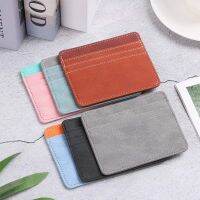 OCEANMAP Fashion Thin PU Leather Portable Purse Wallet