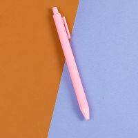 LSHUO ปากกาเจล Morandi สีลูกกวาดน่ารักเครื่องเขียนเครื่องเขียนสำหรับโรงเรียนปากกาหมึกสีดำขนาด0.5มม.