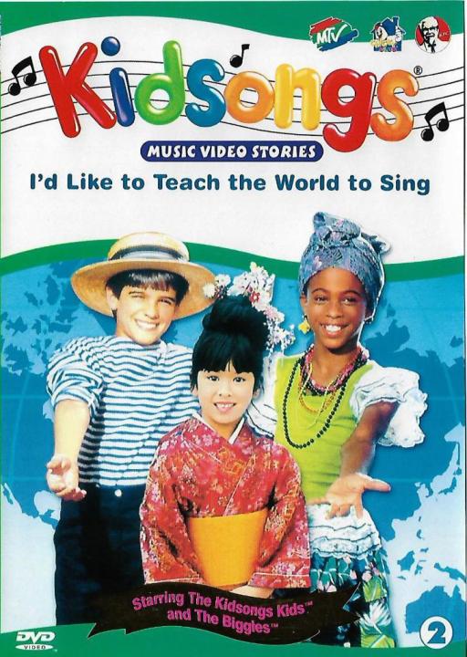 Kidsongs Vol.2 I Like To Teach The World To Sing DVD | Lazada