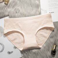 High Grade Women Panties Cotton Pure Color Simple Female Briefs Underpants