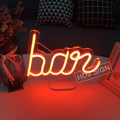 LED Neon Light Sign Suitable For Bar Bedroom Family Basement USB Desk Decoration Small Table Lamp Illuminates Creative Gift