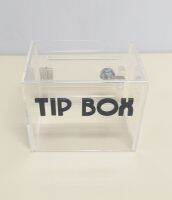 Wowww!!! ฝาบานใหญ่ขึ้น 1 บานพับ พร้อมดามเส้น tipbox  กล่องใส่เงิน กล่องtip box ดูดี ไฮคลาส บอกเลยไม่ควรพลาด!!!