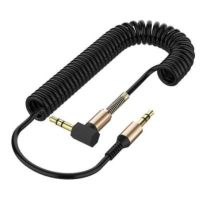 สายสัญญาณเสียง 3.5AUX audio cable mobile phone public to public car spring TV computer speaker headphone car audio connection cable