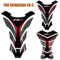 3D Motorcycle Sticker Gas Fuel Oil Tank Pad Protective Case For Kawasaki ER5 ER-5 ER 5