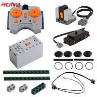 MOC Technology PF Blocks ตัวควบคุมความเร็วตัวรับสัญญาณอินฟราเรด Train Track Motor Set Compatible With eds