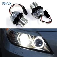 เครื่องหมายไฟ Led หลอด Led 10W สำหรับรถยนต์ Bmw E39 E53 E60 E61 E63 E64 E65 E66 E87รัศมีวงแหวน Canbus นำตานางฟ้า