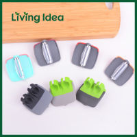 Living idea  มีดปอกเปลือก ผัก-ผลไม้ แบบสวมนิ้ว คละสี