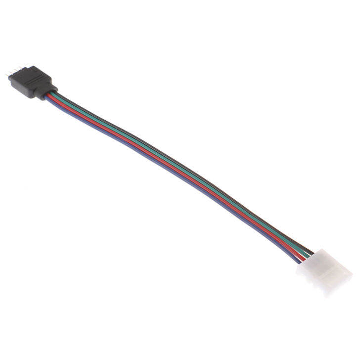 csndices-tanhaigang-15cm-5050-rgb-4-pin-led-strip-light-connectors-strip-to-power-adaptor-connector