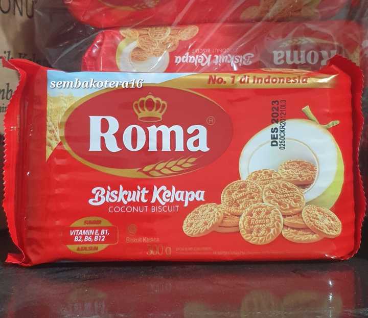 Biskuit Roma Kelapa 300 Gram Lazada Indonesia