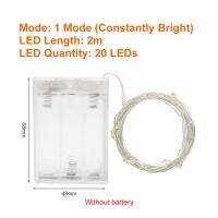 【☂】 pkdibm ไฟสายดึง LED กันน้ำมี8โหมด33ft 100 LED พร้อมรีโมทสำหรับปาร์ตี้คริสต์มาสนอกสถานที่