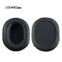 2PCS Square Oval หูฟัง Earpads หนังนุ่มหน่วยความจำโฟม Ear Cushion Cover สำหรับ At/ สำหรับ AKG ชุดหูฟังสบาย W