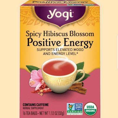 Premium for U📌ชา YOGI TEA ENERGY TEA BOX สุดยอดชาออแกนิค เพิ่มกำลังความสดชื่น ชาสมุนไพรเพื่อสุขภาพ จากอเมริกา📌 Spicy Hibiscus