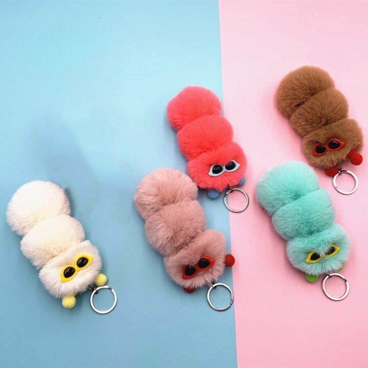 1pc-15cm-6inch-mini-caterpillar-soft-cotton-miniature-stuffed-caterpillar-tiny-joint-doll-plush-keychain-backpack-pendant