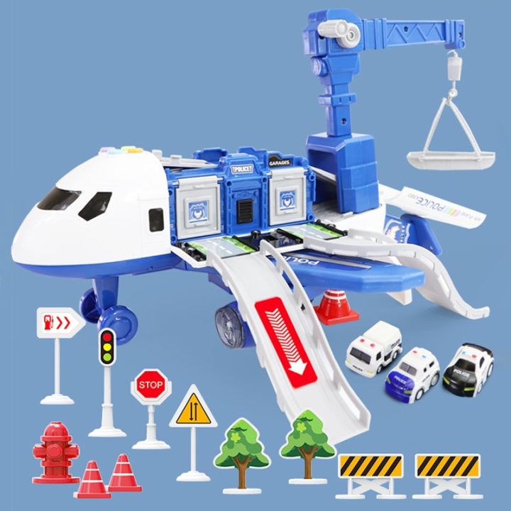 kid-transformation-aircraft-toys-car-deformation-plane-model-music-simulation-diy-track-inertia-boy-children-traffic-toy-gift