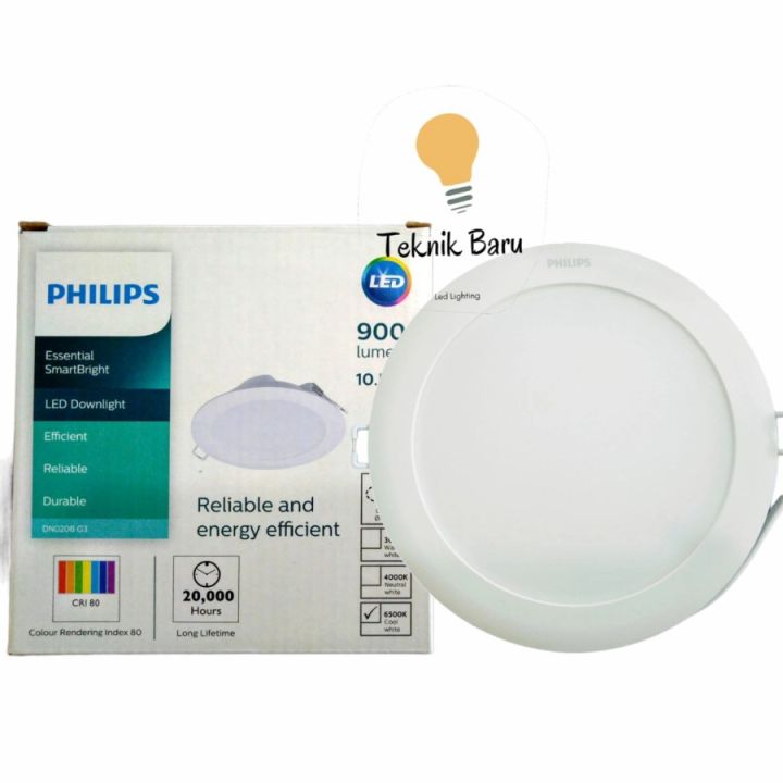 Lampu Downlight Philips Led Dn B G W Watt D Hias Plafon Inbow Lazada Indonesia